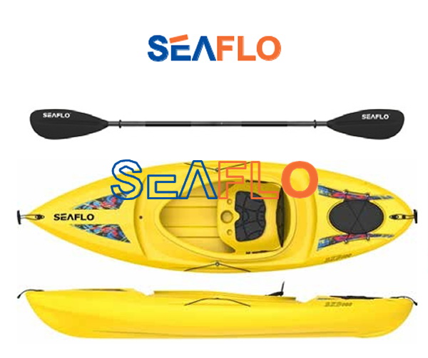 SEAFLO TEK KİŞİLİK KAPALI KANO SARI