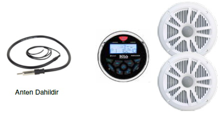 BOSS YUVARLAK TEYP + HOPARLÖR MCKGB350W.6