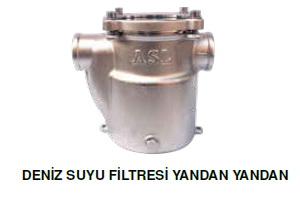 DENİZ SUYU FİLİTRESİ YERLİ 1""""        YANDAN YANA
