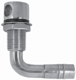 HAVA FİRARI DİRSEK 1/2"""" KROM