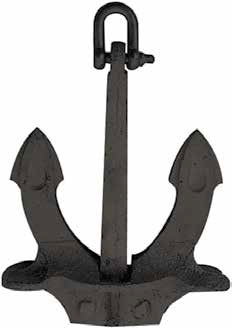 GEMİ ÇIPASI ÇELİK DÖKÜM SİYAH   60 KG