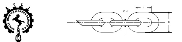 05 MM GALVANİZLİ KALİBRE ATLI ZİNCİR