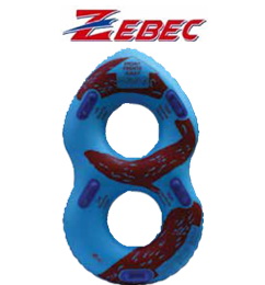 ZEBEC ÇİFT KİŞİLİK AQUA PARK KAYDIRAK BOTU MAVİ 48